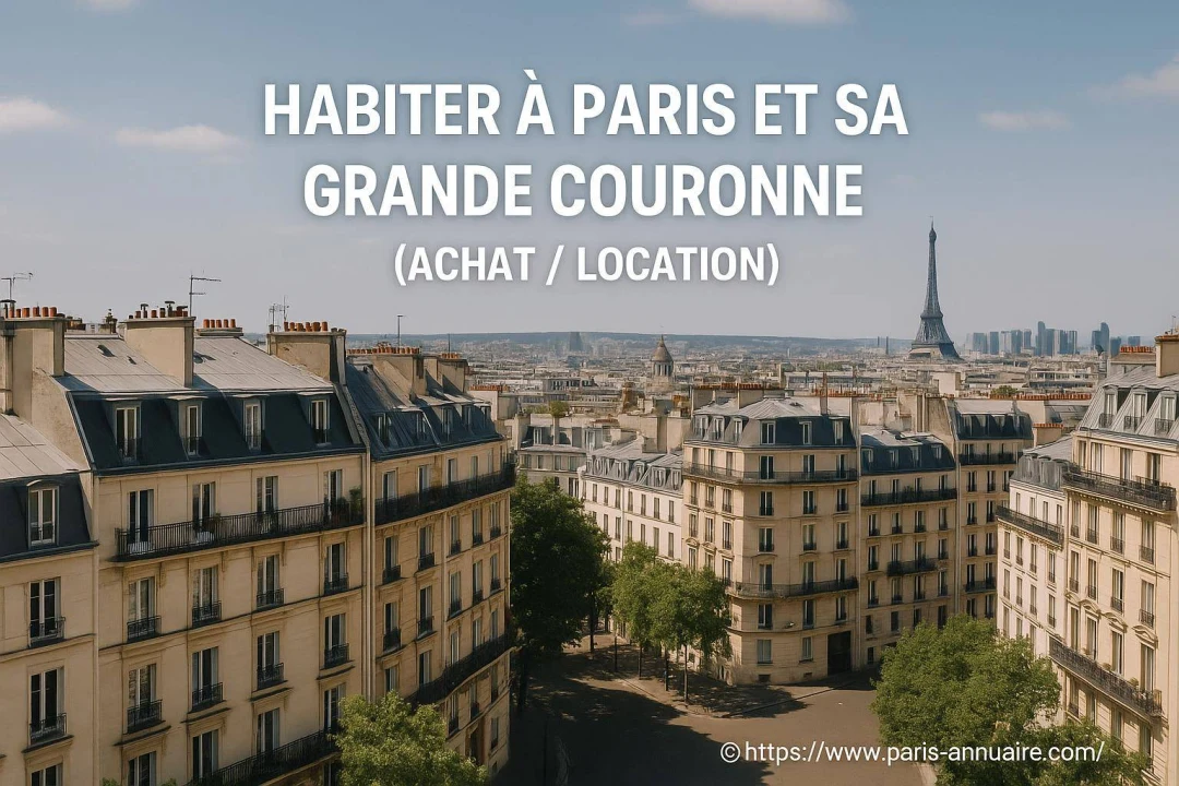 Habiter à Paris et sa grande couronne (Achat / location)