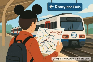 Comment aller à Disneyland Paris en RER ?