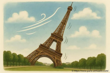 La Tour Eiffel bouge-t-elle vraiment avec le vent ?
