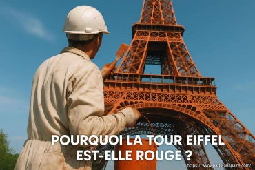 Pourquoi la Tour Eiffel est-elle rouge ?