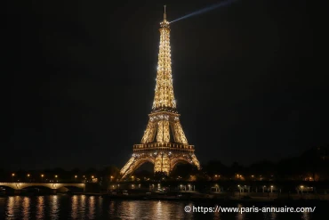 Vidéo de la Tour Eiffel qui s’illumine : un spectacle à ne pas manquer