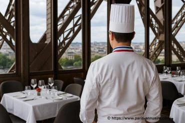 Qui est le chef du restaurant de la Tour Eiffel ?