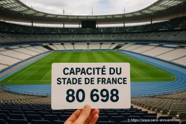 Quelle est la capacité du Stade de France ?