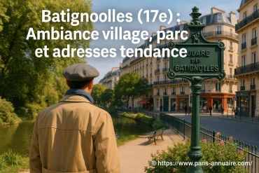 Batignolles (17e) : une ambiance village au cœur de Paris entre parc et adresses tendance