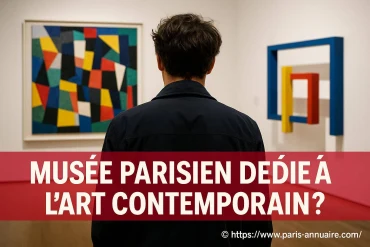 Quel musée parisien est dédié à l’art contemporain ?