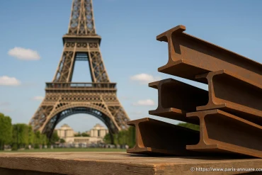 Avec quoi la Tour Eiffel a-t-elle été construite ?
