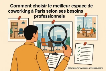 Comment choisir le meilleur espace de coworking à Paris selon ses besoins professionnels ?