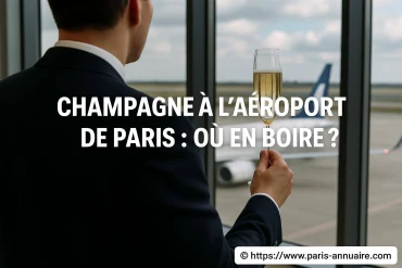 Champagne à l'aéroport de Paris : où en boire avant votre vol ?