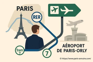 Comment aller de Paris à l'aéroport d'Orly ?