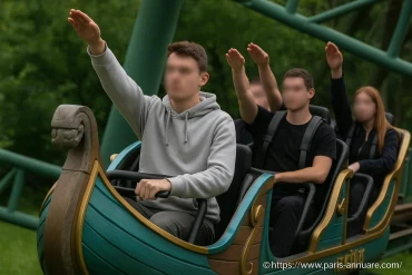 Au parc astérix, cinq jeunes interpellés pour saluts nazis à bord des attractions