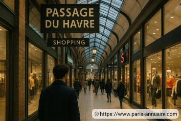 Passage du Havre : un shopping couvert idéal prÚs de Saint-Lazare