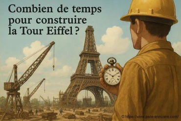Combien de temps pour construire la Tour Eiffel ?