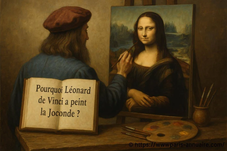 Pourquoi Léonard de Vinci a peint la Joconde ?