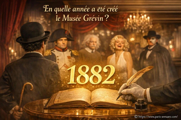 En quelle année a été créé le musée Grévin ?