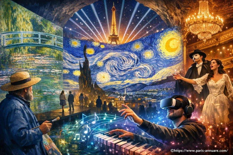 Spectacles immersifs à Paris : comment vivre autrement l’art et la musique