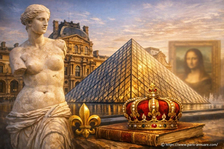 Pourquoi le musée du Louvre est-il un symbole de Paris ?