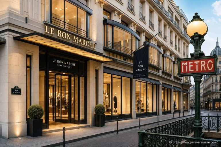 Le Bon Marché : luxe et élégance sur la rive gauche