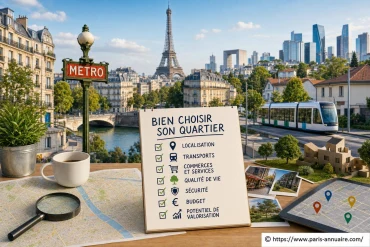 Les critères incontournables pour bien choisir son quartier à Paris ou en périphérie
