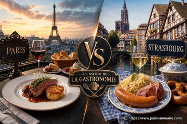 Paris vs Strasbourg : quel est le champion de la gastronomie ?