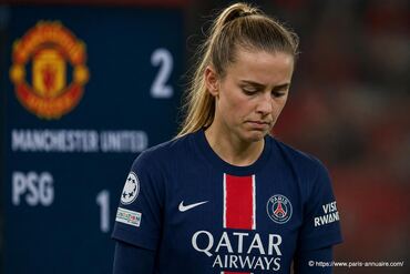 Jackie Groenen déçue après Manchester United - PSG en Ligue des Champions féminines